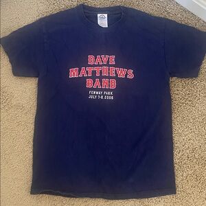Vintage Dave Matthews Band July 7-8, 2006 Fenway Park concert t-shirt size S